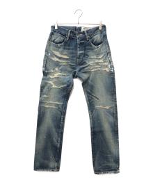 NEIGHBORHOOD（ネイバーフッド）の古着「KNOCKDOWN Savage.DP Medium Denim/ノックダウン サベージ.DP ミディアム デニム」｜ブルー