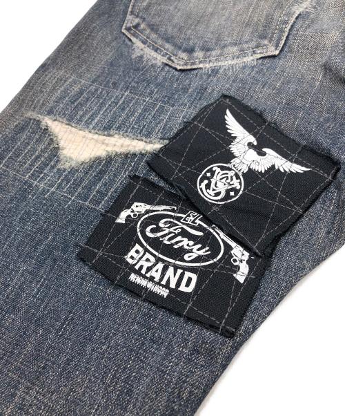 NEIGHBORHOOD（ネイバーフッド）NEIGHBORHOOD (ネイバーフッド) 20TH METAL SAVAGE NARROW デニムパンツ ブルー サイズ:SIZE Sの古着・服飾アイテム