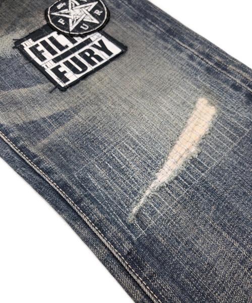 NEIGHBORHOOD（ネイバーフッド）NEIGHBORHOOD (ネイバーフッド) 20TH METAL SAVAGE NARROW デニムパンツ ブルー サイズ:SIZE Sの古着・服飾アイテム