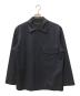 MARGARET HOWELL（マーガレットハウエル）の古着「CRISP WOOL SERGE ブルゾン」｜ネイビー