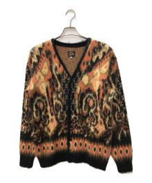 Needles（ニードルズ）の古着「Mohair Cardigan  Paisley」｜ブラウン×ブラック