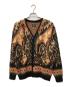 Needles（ニードルズ）の古着「Mohair Cardigan  Paisley」｜ブラウン×ブラック
