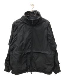DAIWA PIER39（ダイワ ピア39）の古着「TECH 2WAY WINDBREAKER JACKET」｜ブラック