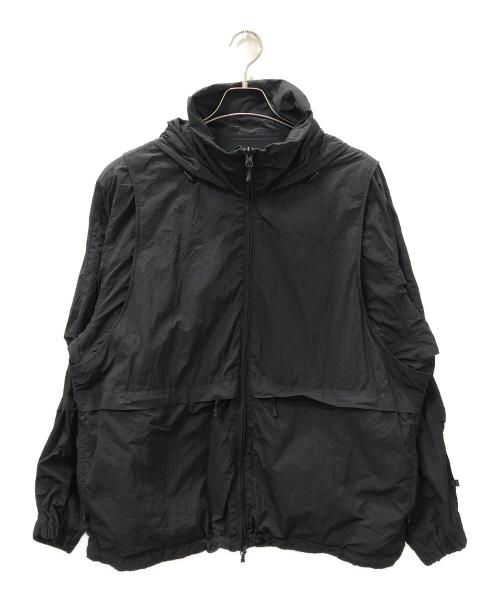 DAIWA PIER39（ダイワ ピア39）DAIWA PIER39 (ダイワ ピア39) TECH 2WAY WINDBREAKER JACKET ブラック サイズ:SIZE Mの古着・服飾アイテム