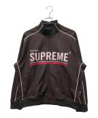 SUPREMEシュプリーム）の古着「World Famous Jacquard Track Jacket/トラックジャケット」｜ブラック