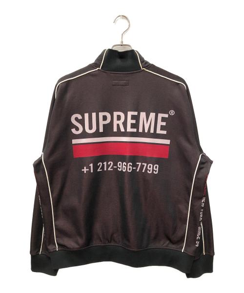 SUPREME（シュプリーム）Supreme (シュプリーム) World Famous Jacquard Track Jacket/トラックジャケット ブラック サイズ:SIZE XLの古着・服飾アイテム