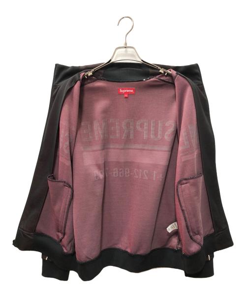 SUPREME（シュプリーム）Supreme (シュプリーム) World Famous Jacquard Track Jacket/トラックジャケット ブラック サイズ:SIZE XLの古着・服飾アイテム