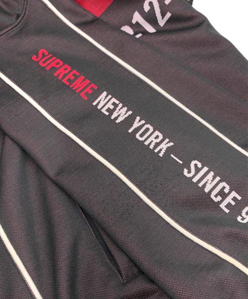 SUPREME（シュプリーム）Supreme (シュプリーム) World Famous Jacquard Track Jacket/トラックジャケット ブラック サイズ:SIZE XLの古着・服飾アイテム