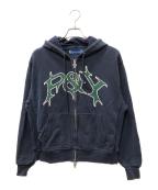 punkandyoパンクアンドヨー）の古着「P&Y ジップアップパーカー」｜ネイビー