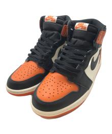 NIKE（ナイキ）の古着「Air Jordan 1 Retro High OG "Shattered Backboard" (2025)」｜オレンジ×ブラック