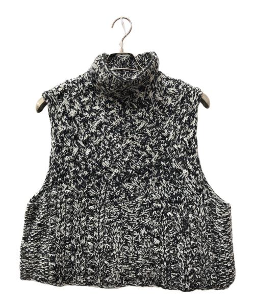 IENA（イエナ）IENA (イエナ) ハンドニットARANジレ グレー サイズ:SIZE FREEの古着・服飾アイテム