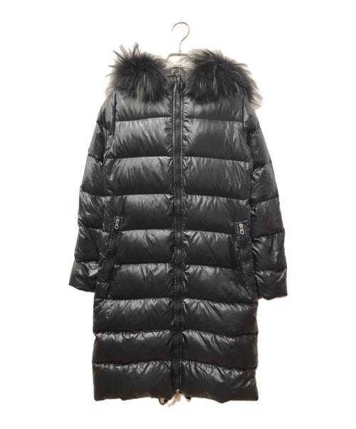 DUVETICA（デュベティカ）DUVETICA (デュベティカ) ALIA ラクーンファーダウンコート ブラック サイズ:SIZE 40の古着・服飾アイテム