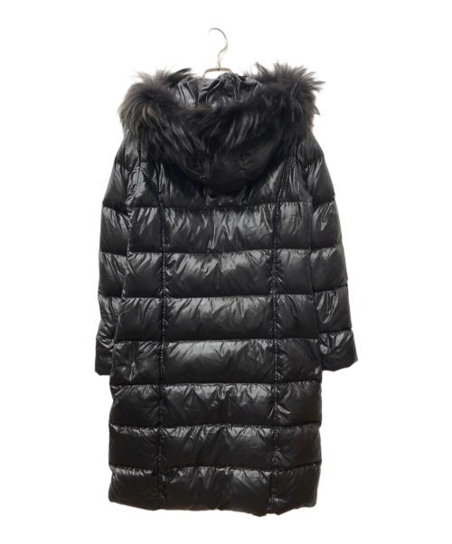 DUVETICA（デュベティカ）DUVETICA (デュベティカ) ALIA ラクーンファーダウンコート ブラック サイズ:SIZE 40の古着・服飾アイテム