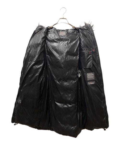 DUVETICA（デュベティカ）DUVETICA (デュベティカ) ALIA ラクーンファーダウンコート ブラック サイズ:SIZE 40の古着・服飾アイテム