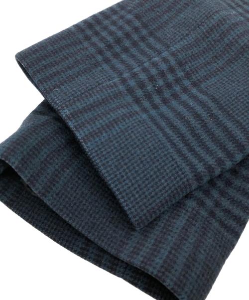 CULLNI（クルニ）CULLNI (クルニ) STUDIOUS (ステュディオス) 別注ZIP CHECK COAT ネイビー サイズ:SIZE 1の古着・服飾アイテム