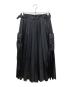 sacai (サカイ) Nylon Twill Skirt（ナイロンツイル サイドポケット プリーツスカート） ブラック サイズ:SIZE L：20000円
