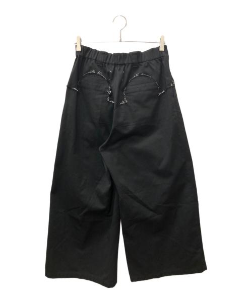 Maison Margiela（メゾンマルジェラ）Maison Margiela (メゾンマルジェラ) YOKE TROUSERS ブラック サイズ:SIZE 38の古着・服飾アイテム
