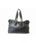 J&M DAVIDSON レザートートバッグ BIANCA ブラック：46204円