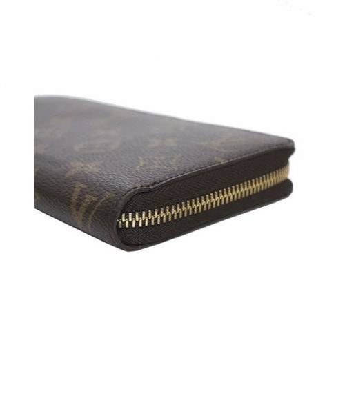 LOUIS VUITTON（ルイ ヴィトン）LOUIS VUITTON (ルイヴィトン) ジッピー・ウォレット ブラウン サイズ:- ジッピー・ウォレット モノグラム M60017の古着・服飾アイテム