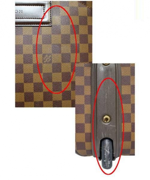 LOUIS VUITTON（ルイ ヴィトン）LOUIS VUITTON (ルイヴィトン) ベガス45 ブラウン サイズ:45 ダミエ N23293 SP1004 ベガス45の古着・服飾アイテム