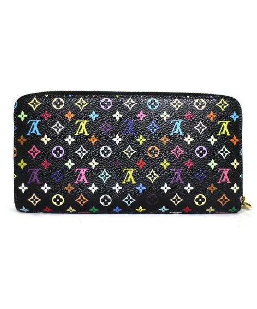 LOUIS VUITTON（ルイ ヴィトン）LOUIS VUITTON (ルイヴィトン) ジッピー・ウォレット ヴィオレ ブラック サイズ:- モノグラム・マルチカラー M60275の古着・服飾アイテム