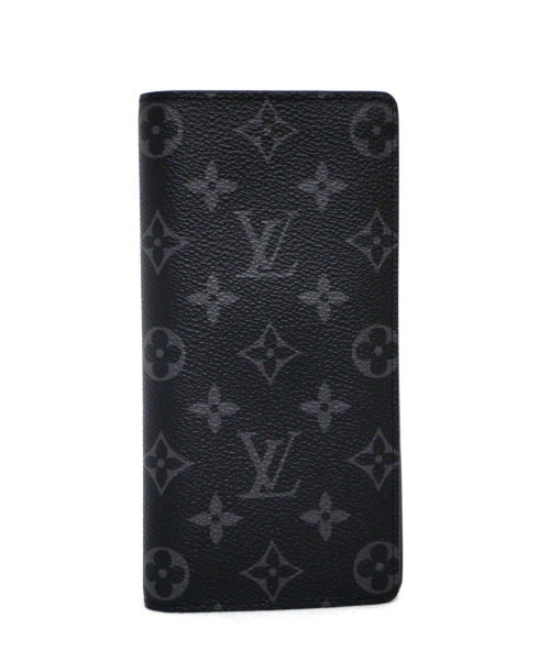 LOUIS VUITTON（ルイ ヴィトン）LOUIS VUITTON (ルイヴィトン) ポルトフォイユ・ブラザ サイズ:- モノグラム・エクリプス M61697 TA3188の古着・服飾アイテム