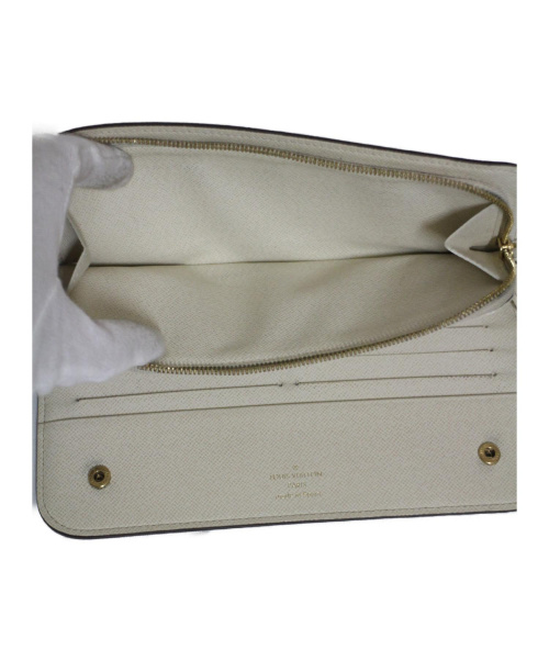 LOUIS VUITTON（ルイ ヴィトン）LOUIS VUITTON (ルイヴィトン) ポルトフォイユ アンソリット イヴォワール　財布 ブラウン サイズ:- モノグラム M66563 CA1049の古着・服飾アイテム
