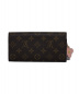 LOUIS VUITTON (ルイヴィトン) ポルトフォイユ・エミリーフラワーチャーム  ブラウン サイズ:-：49800円
