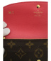 中古・古着 LOUIS VUITTON (ルイヴィトン) ポルトフォイユ・エミリーフラワーチャーム  ブラウン サイズ:-：49800円