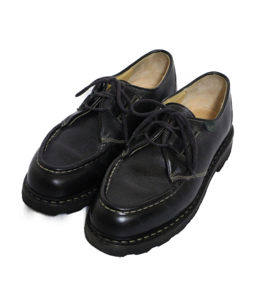 PARABOOT（パラブーツ）PARABOOT (パラブーツ) チロリアンンシューズ ブラック サイズ:41 59972 ミカエル UNITED ARROWS別注の古着・服飾アイテム