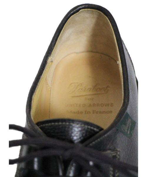 PARABOOT（パラブーツ）PARABOOT (パラブーツ) チロリアンンシューズ ブラック サイズ:41 59972 ミカエル UNITED ARROWS別注の古着・服飾アイテム