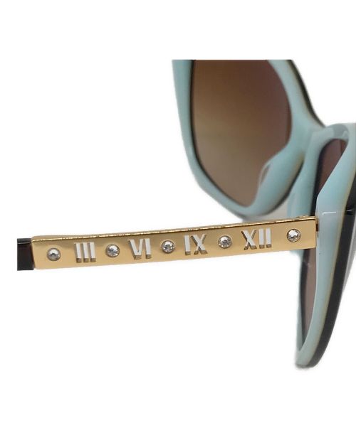 TIFFANY & Co.（ティファニー）TIFFANY & Co. (ティファニー) アトラスラインストーンサングラス　TF4094-B ブラウン×ブルー サイズ:59□16の古着・服飾アイテム