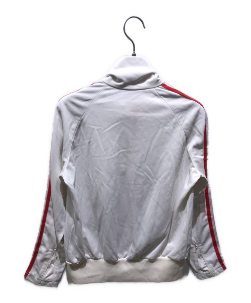 adidas（アディダス）adidas (アディダス) ライダーズジップトラックジャケット　70’s ホワイト×オレンジ サイズ:40の古着・服飾アイテム
