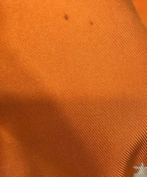 HERMES（エルメス）HERMES (エルメス) カレ90 TANZANIA オレンジの古着・服飾アイテム