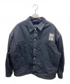 RAF SIMONSラフシモンズ）の古着「BIG FIT DENIM JACKET」｜ブラック