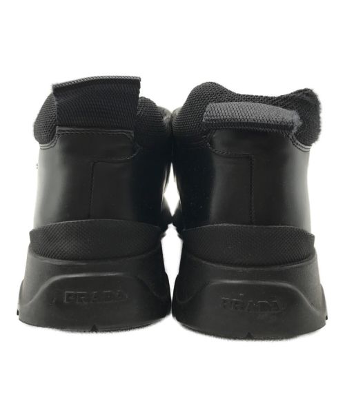 PRADA（プラダ）PRADA (プラダ) レザーシューズ ブラック サイズ:36 1/2の古着・服飾アイテム