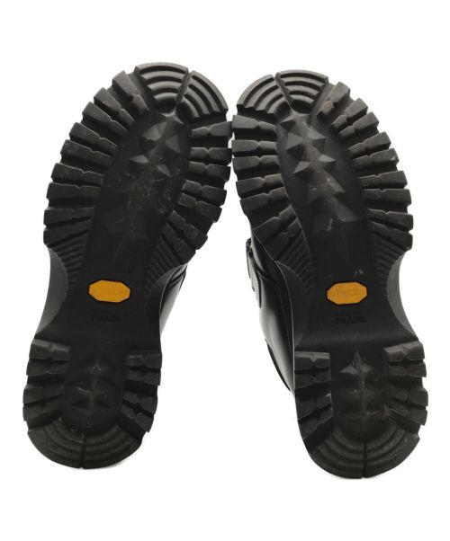 PRADA（プラダ）PRADA (プラダ) レザーシューズ ブラック サイズ:36 1/2の古着・服飾アイテム