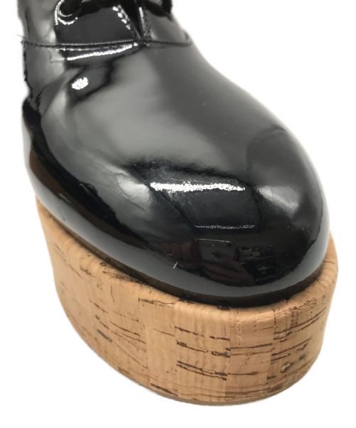 Salvatore Ferragamo（サルヴァトーレ フェラガモ）Salvatore Ferragamo (サルヴァトーレ フェラガモ) Platform Oxford ブラック サイズ:5 1/2の古着・服飾アイテム