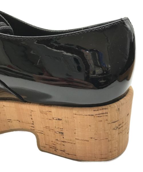 Salvatore Ferragamo（サルヴァトーレ フェラガモ）Salvatore Ferragamo (サルヴァトーレ フェラガモ) Platform Oxford ブラック サイズ:5 1/2の古着・服飾アイテム