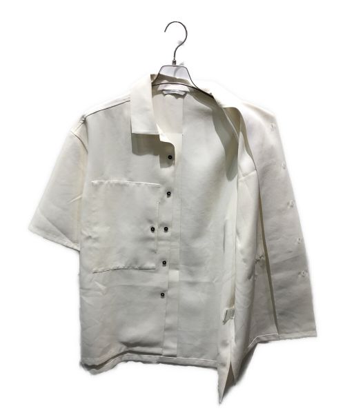 STERNBERG（スタンバーグ）STERNBERG (スタンバーグ) デザインシャツ ベージュ サイズ:Lの古着・服飾アイテム