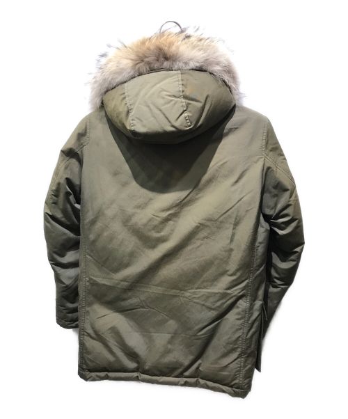 WOOLRICH（ウールリッチ）WOOLRICH (ウールリッチ) アークティックパーカー オリーブ サイズ:XSの古着・服飾アイテム