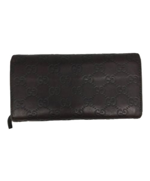 GUCCI（グッチ）GUCCI (グッチ) グッチシマチェーンウォレット　493015 ブラウンの古着・服飾アイテム