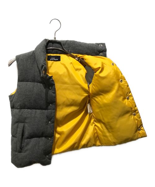 tricot COMME des GARCONS（トリココムデギャルソン）tricot COMME des GARCONS (トリココムデギャルソン) ウールダウンベスト　TV-070010 グレー サイズ:記載無しの為実寸参照の古着・服飾アイテム