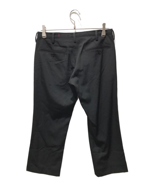 Y's Red Label（ワイズレッドレーベル）Y's Red Label (ワイズレッドレーベル) ウールギャバクロップドパンツ YX-P53-150 ブラック サイズ:2の古着・服飾アイテム