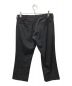 Y's Red Label (ワイズレッドレーベル) ウールギャバクロップドパンツ YX-P53-150 ブラック サイズ:2：3000円
