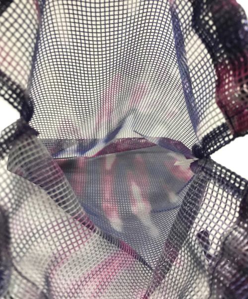 South2 West8（サウスツー ウエストエイト）South2 West8 (サウスツー ウエストエイト) メッシュポーチ パープルの古着・服飾アイテム