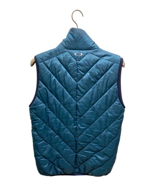 OAKLEY（オークリー）OAKLEY (オークリー) SKULL MOIRE GRID INSULATION VEST ネイビー サイズ:Mの古着・服飾アイテム