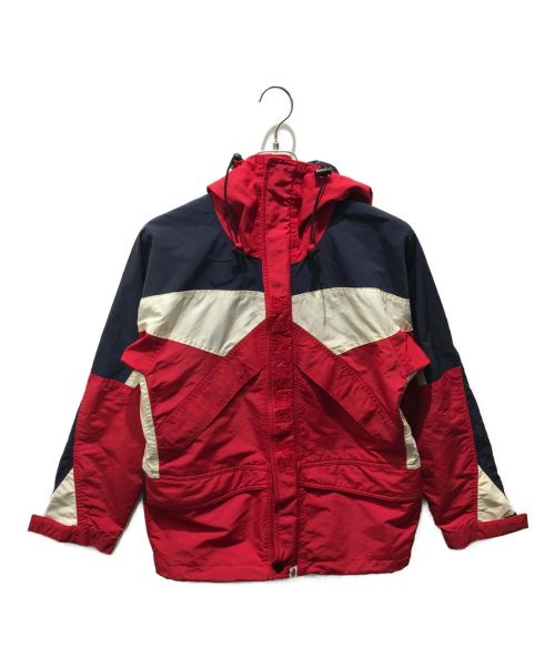 A BATHING APE（ア ベイシング エイプ）A BATHING APE (アベイシングエイプ) ナイロンジャケット レッド サイズ:Sの古着・服飾アイテム