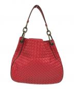 BOTTEGA VENETAボッテガベネタ）の古着「ワンショルダーバッグ」｜レッド