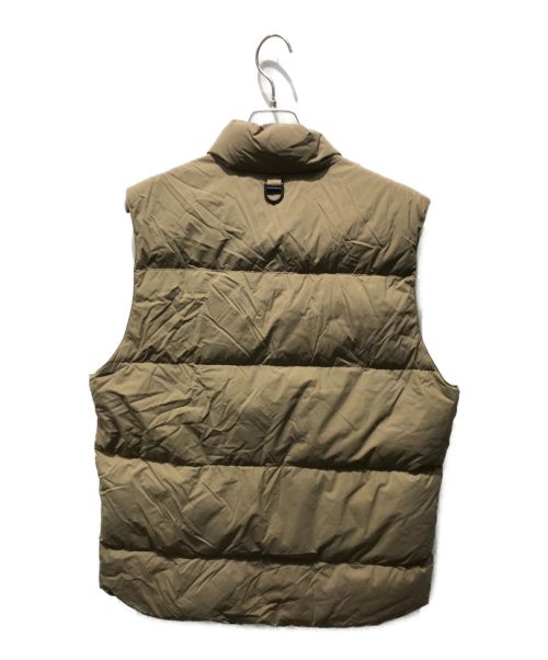 Snow peak（スノーピーク）Snow peak (スノーピーク) URBAN RESEARCH DOORS (アーバンリサーチ ドアーズ) R/N Ripstop Down Vest UR-JK-22AU701 ベージュ サイズ:Lの古着・服飾アイテム